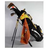 Walter Hagen youth golf clubs and bag