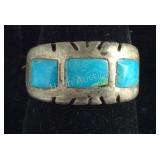 Size 5.5- Sterling and turquoise ring