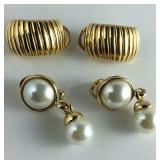 Two Premier design jewelry earrings