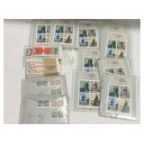 Flat of foreign stamps- Canada, London, and Royal