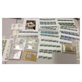 Flat of foreign stamps Kiribati