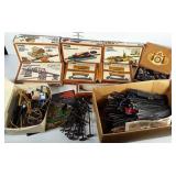 Tyco Train set pieces and parts. Many in original