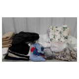 Textiles, towels,drapes, knit socks, ladies