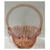 Glass handled Candy basket