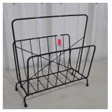 Vintage Wire Magazine Rack