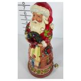 Jim Shore "All is Merry and Bright" Santa with
