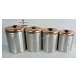 Vintage canister set, made in Italy