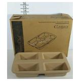 Pampered Chef, mini loaf pan, nearly new in box