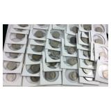 40 Jefferson nickels years 19338-1942 All P