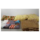 Fabrics, woven, decorator, logo, etc.