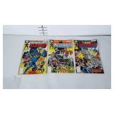 Issues 1, 2 & 3 of the Marvel MICRONAUTS comic