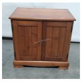 Record Cabinet, pine made, double doors, multi