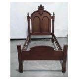 Antique Victorian Bed, Nice Decorators Headboard