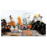 Halloween decor. Ceramic light up figures, yard