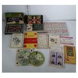 Card playing items, most for BRIDGE.