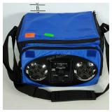 Cooler/radio, soft side cooler with built in