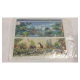 15 world  of dinosaurs 32 cent stamps 1996