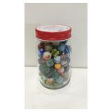 Jar of marbles