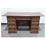 Home Furnishings Office Desk, modern oak, with