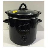 Small crock pot works