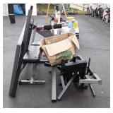 Parabody work out station, was disassembled when