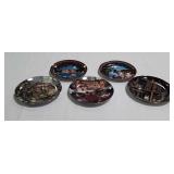 Collectors Plates, 5 all Cat Themed, 2 boxes 3