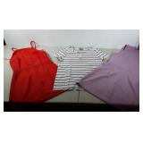 2 Ladies dresses and 1 shirt, NWT. Shirt is sized