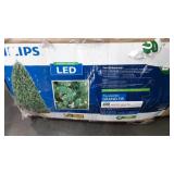 Christmas tree, 7.5ft lighted grand for with