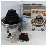 Homedics envirascape stepping pond, with box