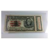 1936 democratic convention invitation for