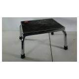 Sturdy chrome step stool