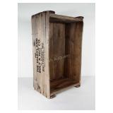 wooden crate from The Maryland Bolt & Nut