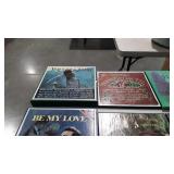 Group of records, all do have sleeves, but two,