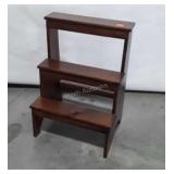 Bed Steps, Pine 3 steps, 19wx26" tall