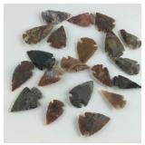 20 arrowheads