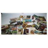 Lot of old postcards.
