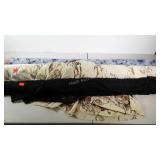 Fabric, Three rolls of semi-sheer or lace