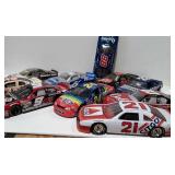 10 Nascar cars, no boxes