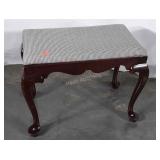 Vanity Stool, Queen Anne Style, seat is loose