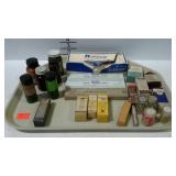 Pharmaceuticals. Pills, ointments, dental