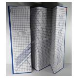 Sewing grid cutting board/mat