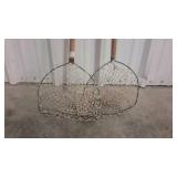 Two long handled fishing nets. 7