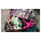 Toys. Dora play kitchen, dolls, games, puzzles,