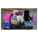 Toys and games. Barbies, pillows, girls golf