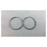 Sterling Silver Hoop Earrings