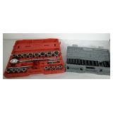 Two partial extra-large socket sets. Nearly