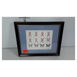 Morphing print by e. Haisey, 1995, framed, 11x9