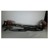 Two vacuums. Shark Rocket and Bissell 3-in-1.