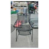 Single Wrought iron Patio Chair