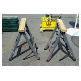 Pair of 20" saw horses, used condition still